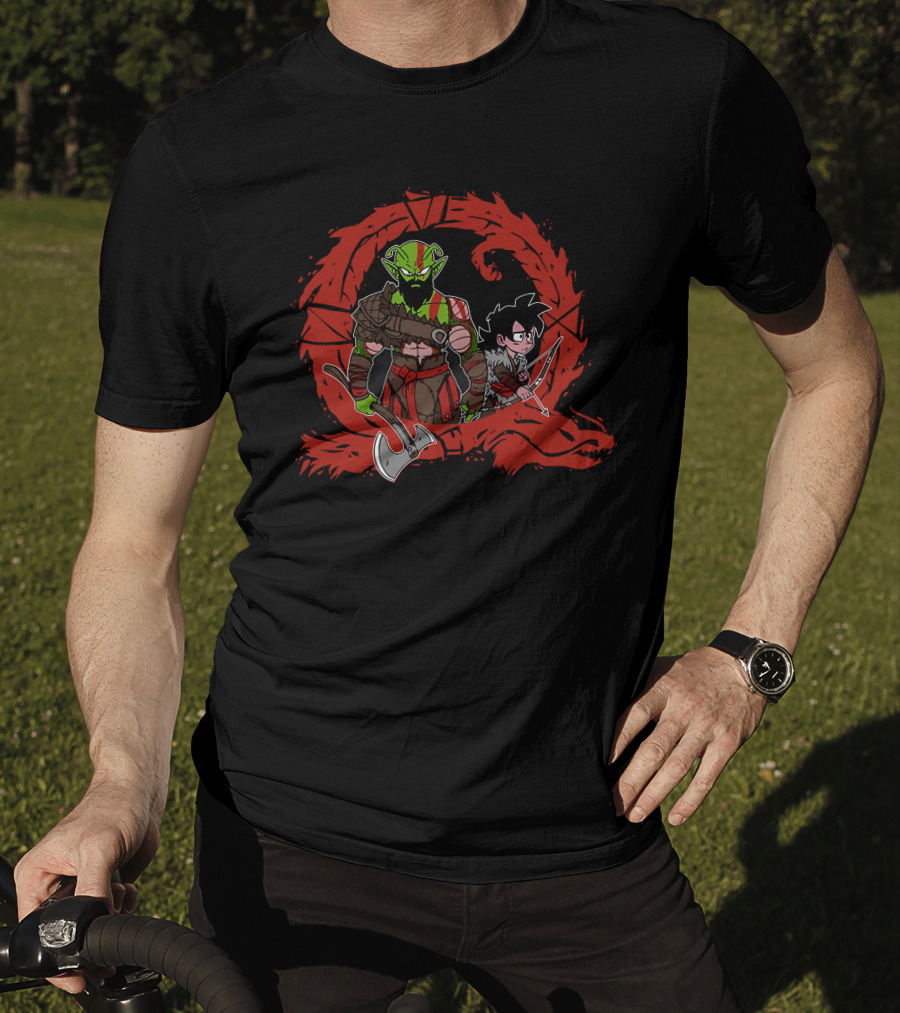 Teamfourstar Kami Of War God Of War Parody Dragon Emblem T-Shirt
