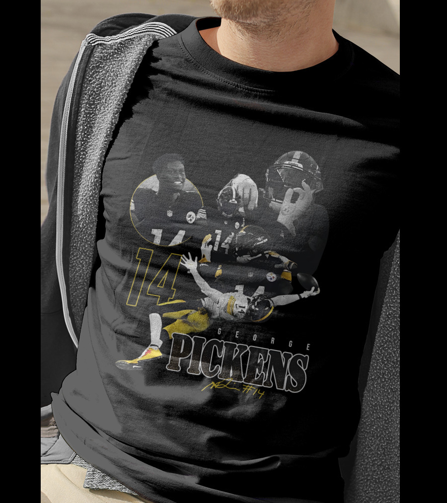 George Pickens 14 Steelers Highlights Montage T-Shirt