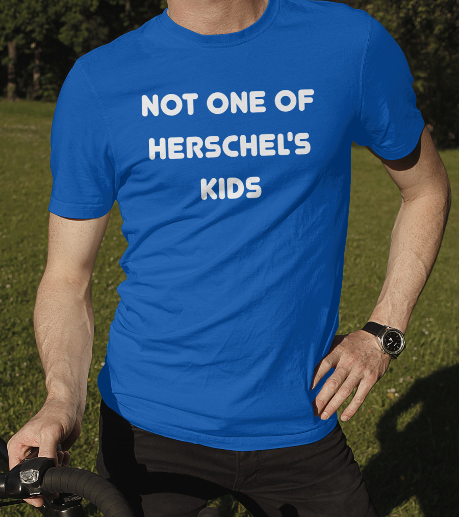 Not One Of Herschel's Kids Blue T-Shirt