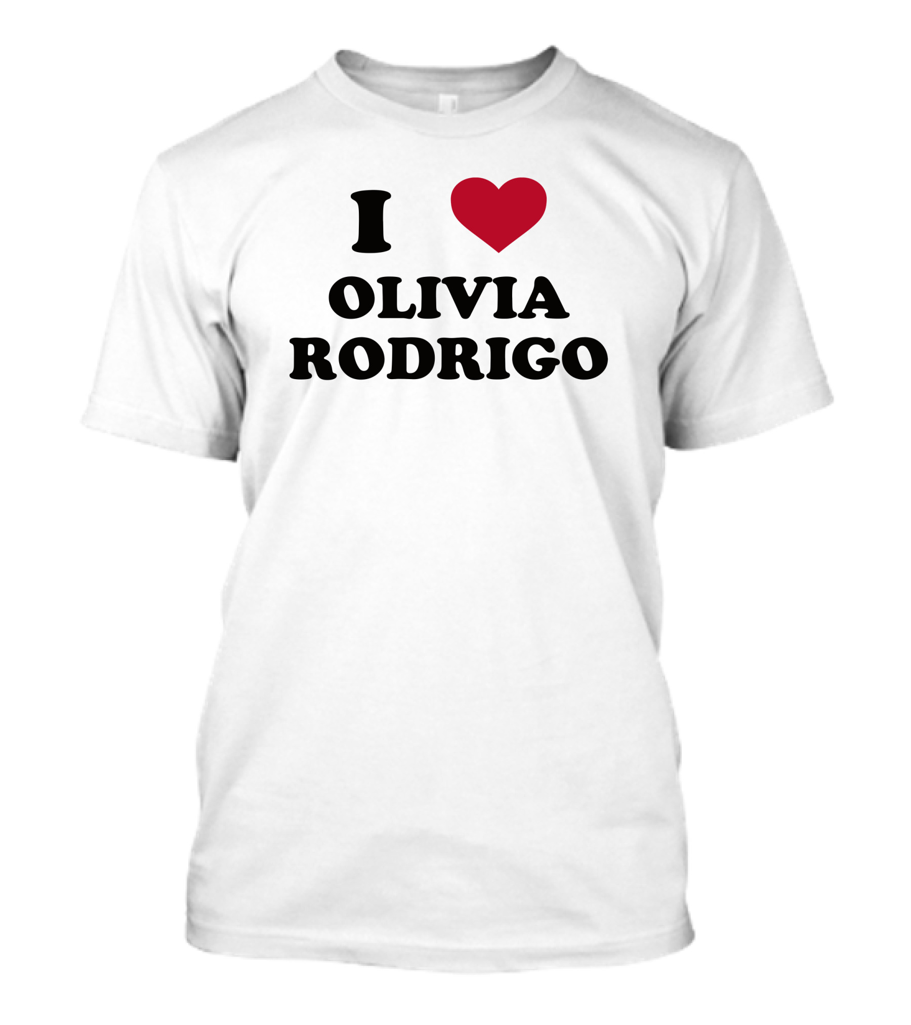I Love Olivia Rodrigo Heart T-Shirt