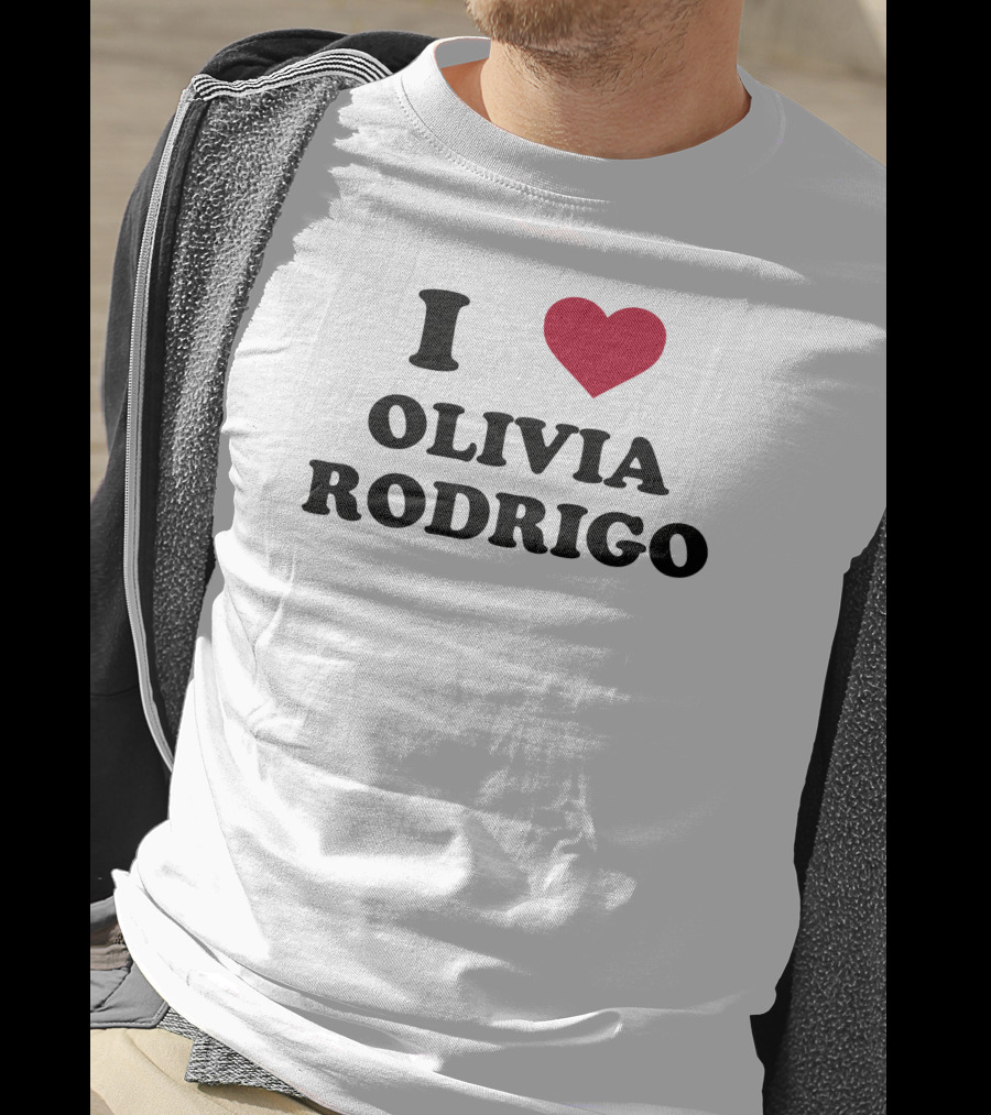 I Love Olivia Rodrigo Heart T-Shirt