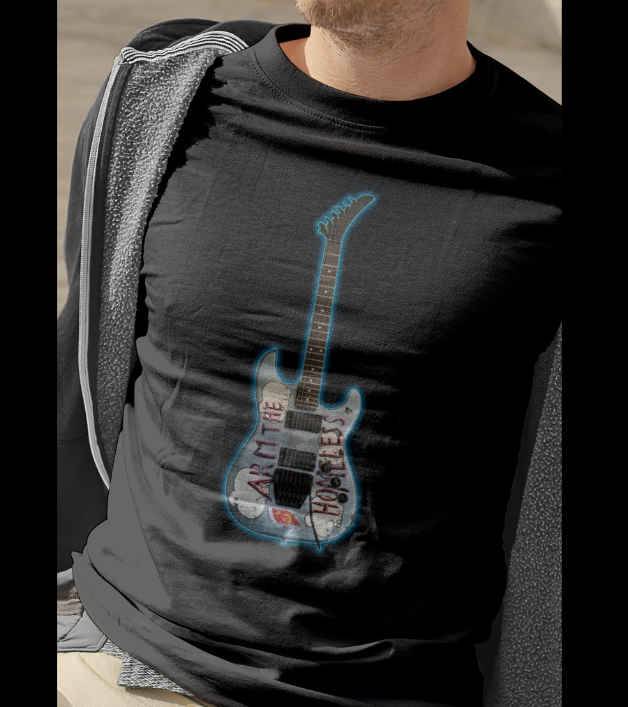 Arm The Homeless Electric Guitar T-Shirt