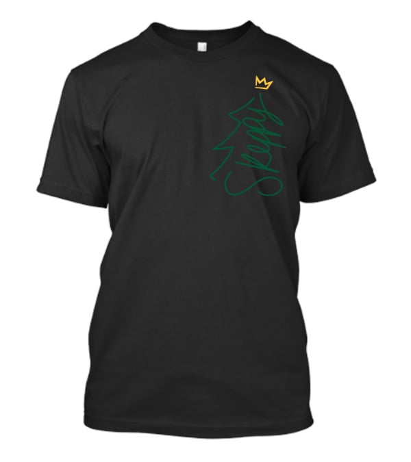 Skeppy Christmas Tree Crown Holiday T-Shirt