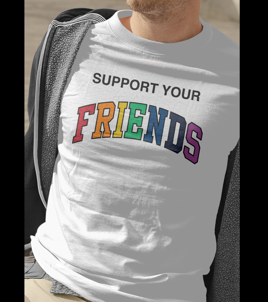 Kids Of Immigrants Store Support Your Friends T-Shirt