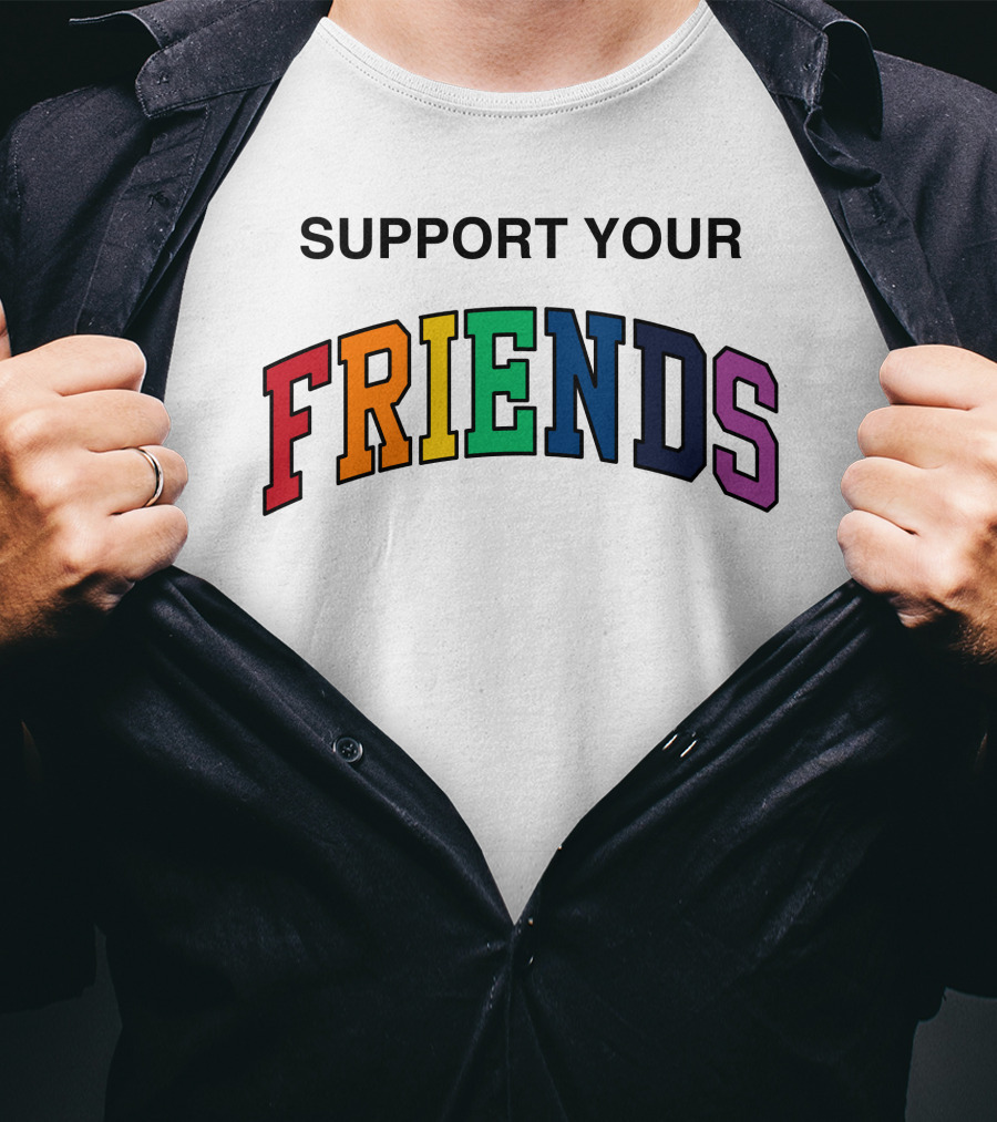 Kids Of Immigrants Store Support Your Friends T-Shirt