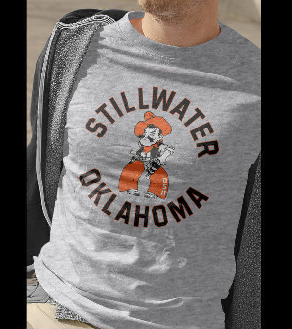 Charlie Hustle Merch Stillwater Oklahoma OSU Cowboy T-Shirt