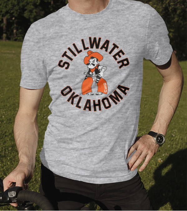 Charlie Hustle Merch Stillwater Oklahoma OSU Cowboy T-Shirt