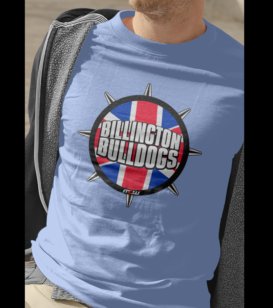 Billington Bulldogs Union Jack Spiked Emblem T-Shirt