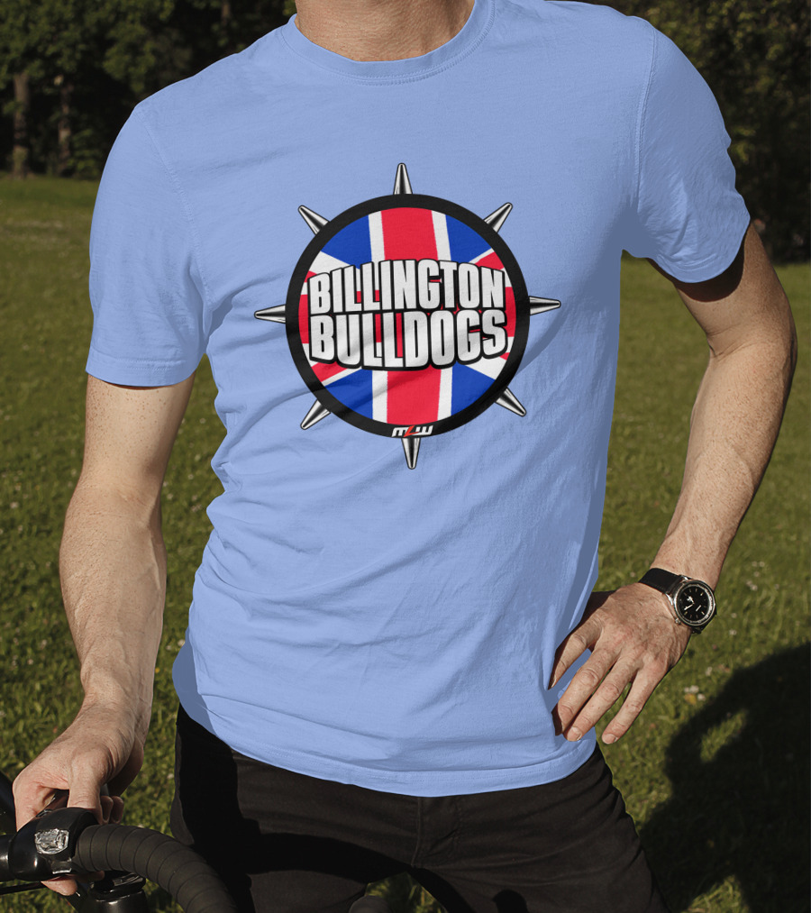 Billington Bulldogs Union Jack Spiked Emblem T-Shirt