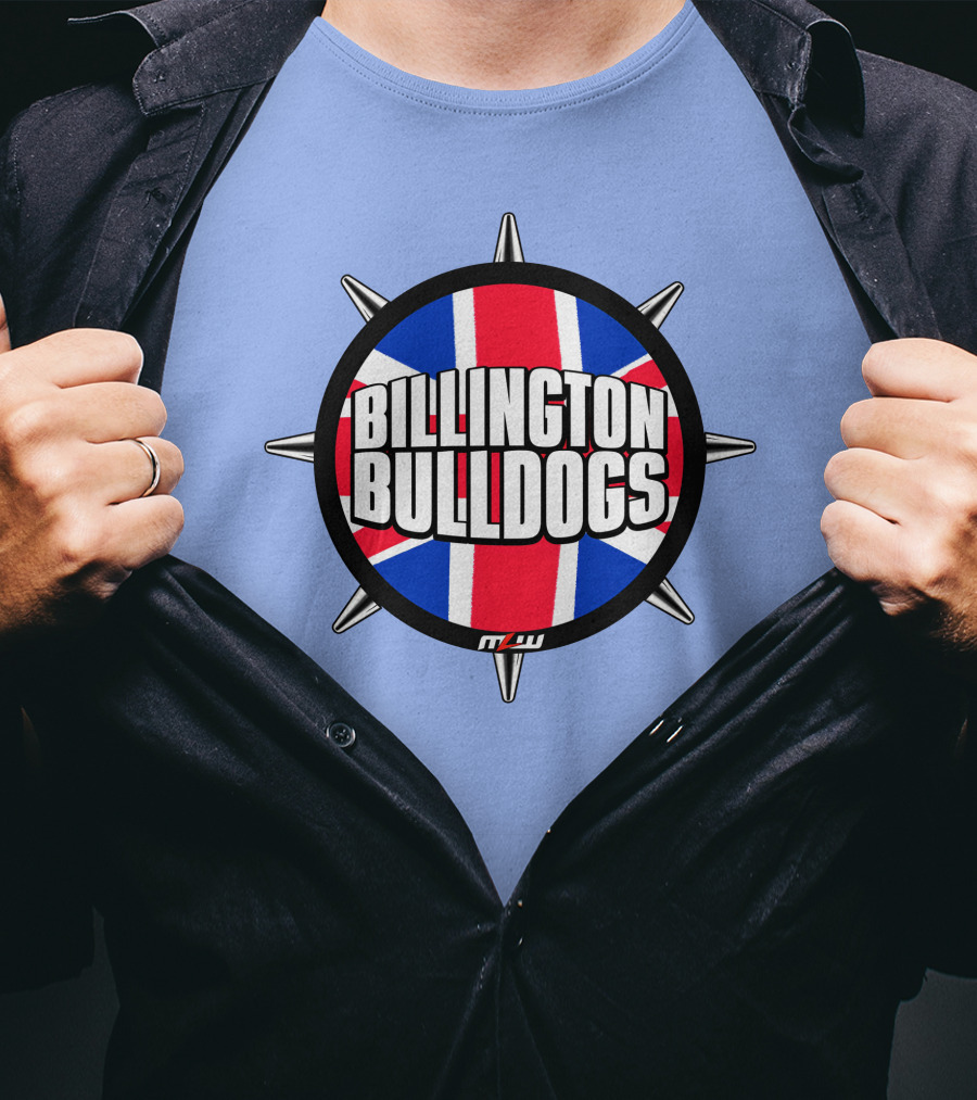 Billington Bulldogs Union Jack Spiked Emblem T-Shirt