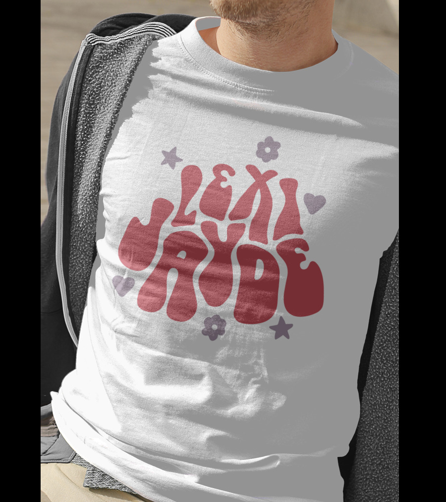 Lexi Jayde Retro Flower Heart Star Elements T-Shirt