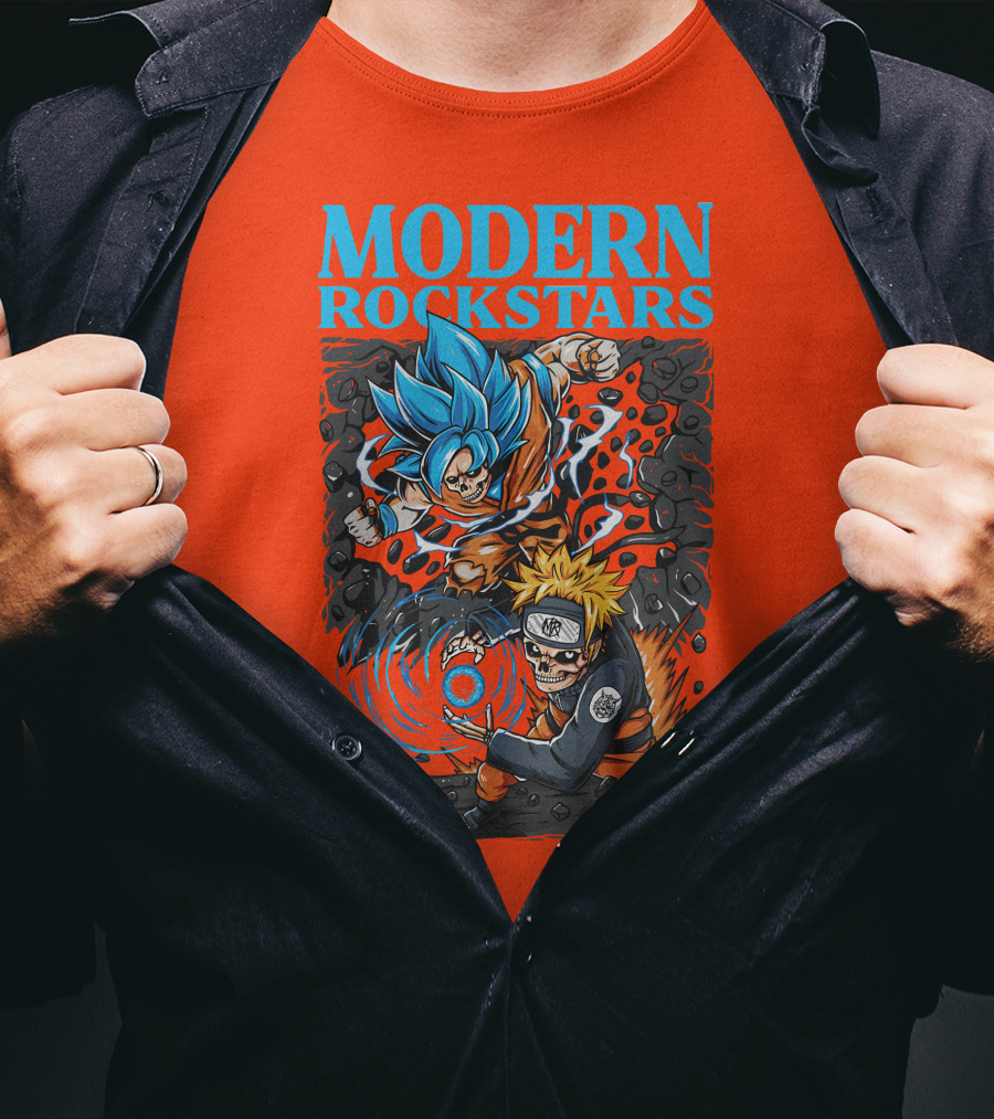 MODERN ROCKSTARS Anime Rockstars T-Shirt