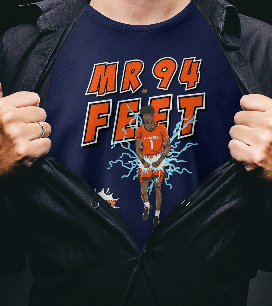 Illinois MR. 94 FEET Charging Up T-Shirt