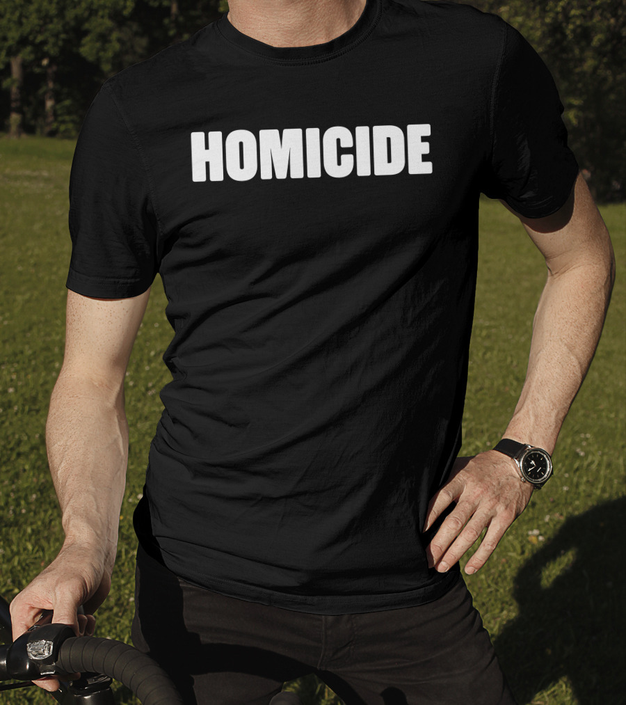Homicide Heart Attack Man T-Shirt