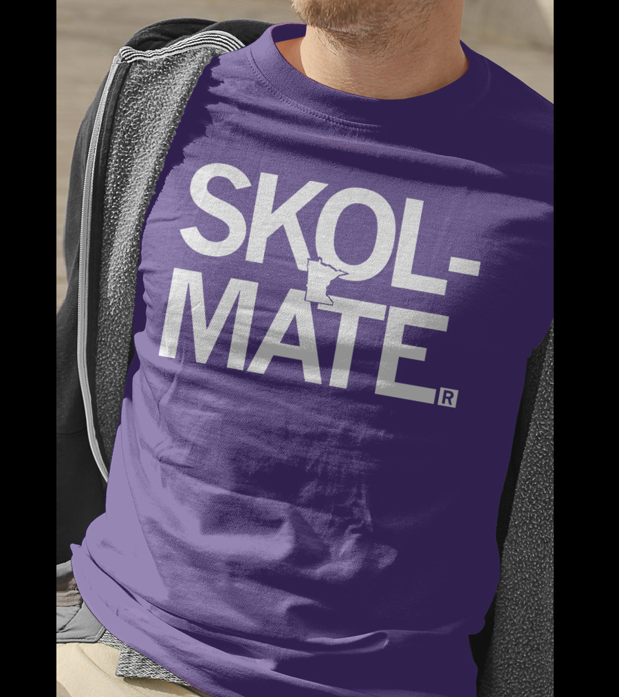 SKOL MATE Minnesota Vikings Fan T-Shirt
