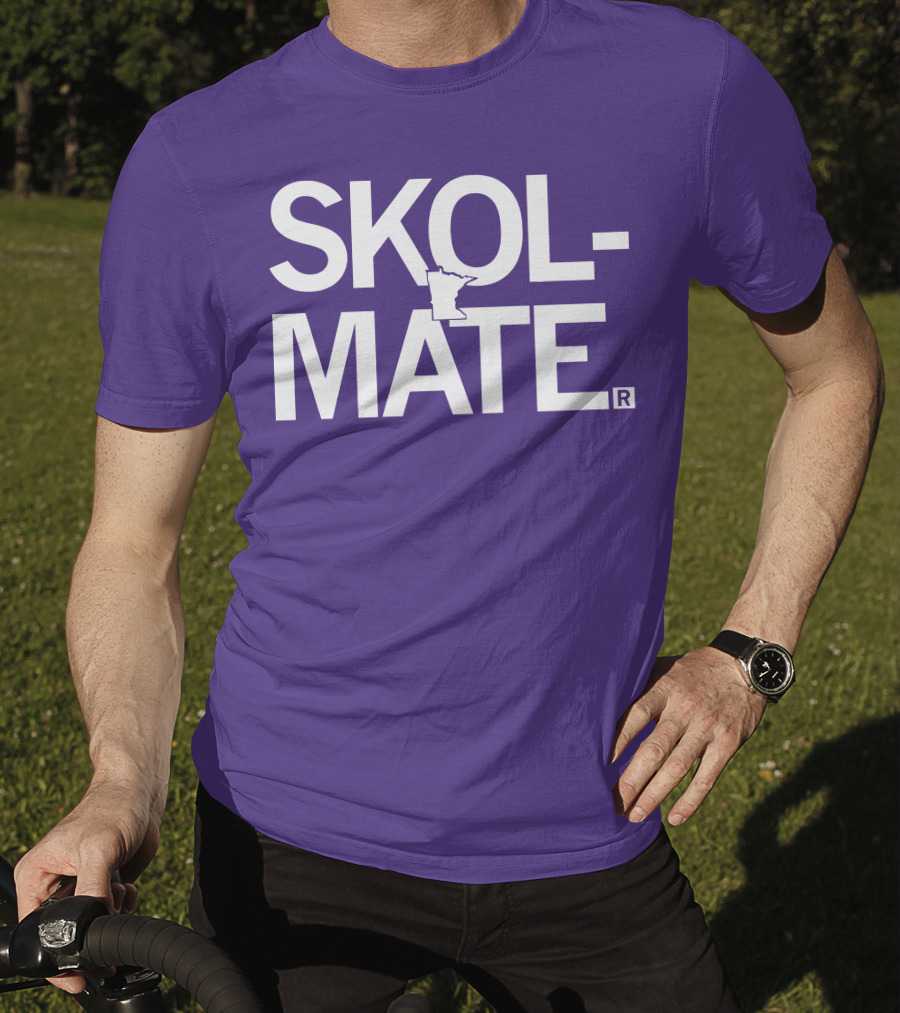 SKOL MATE Minnesota Vikings Fan T-Shirt