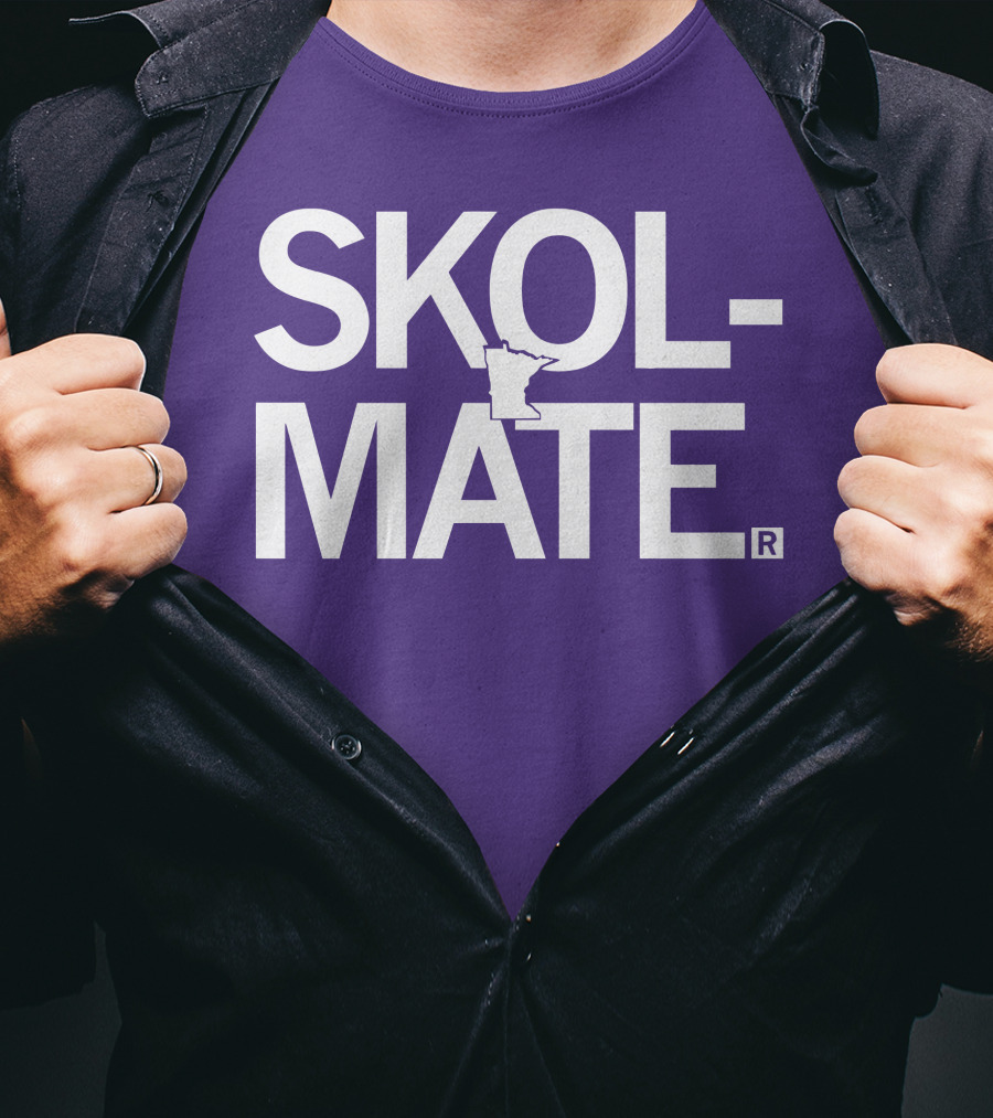 SKOL MATE Minnesota Vikings Fan T-Shirt