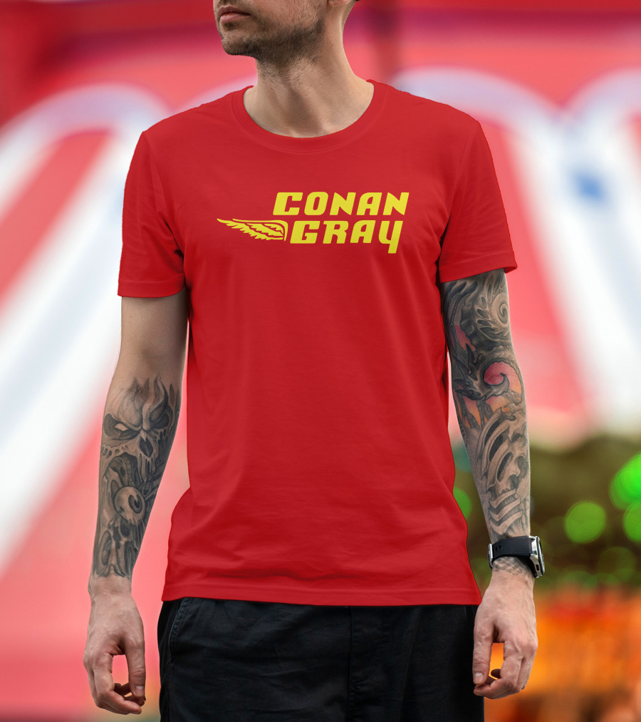 CONAN GRAY Conangray Merch Winged T-Shirt
