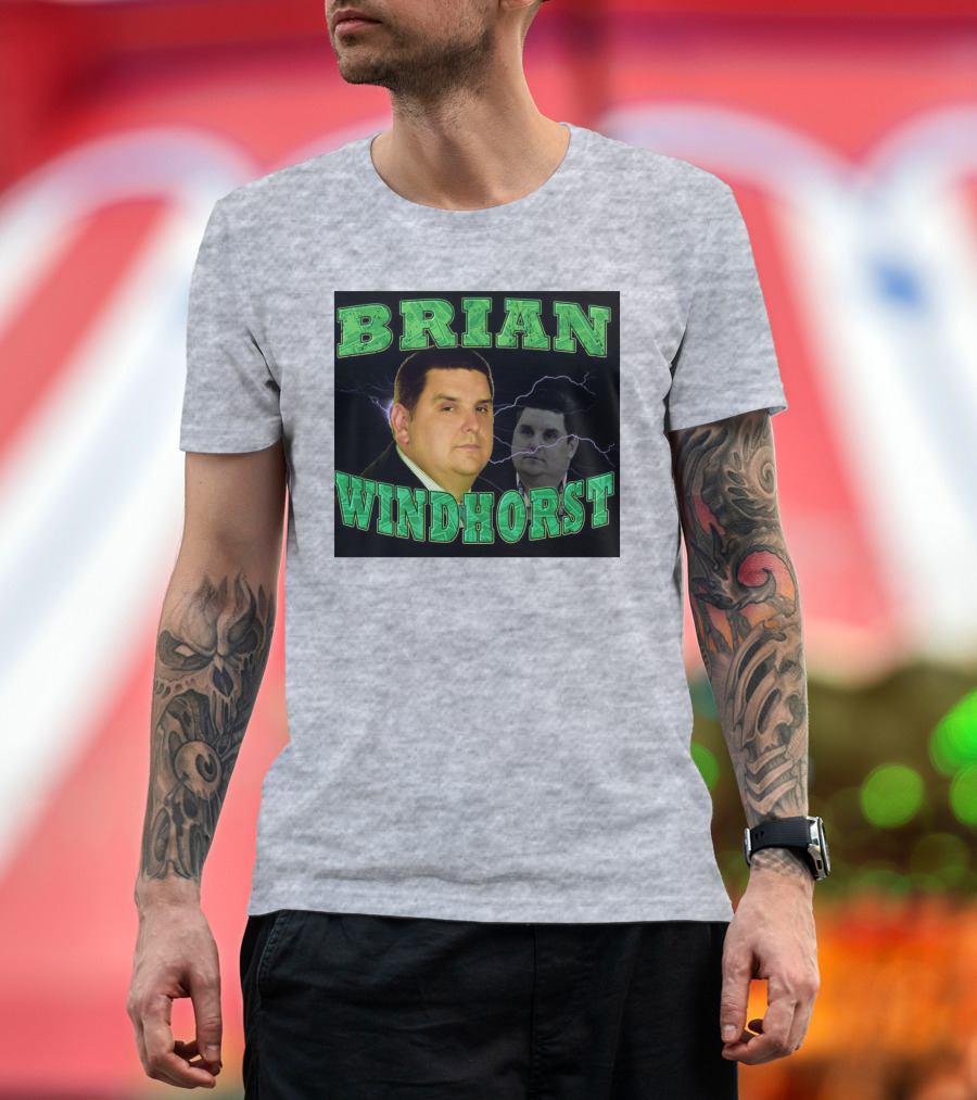 Debrajoruppp Brian Windhorst Lightning Faces T-Shirt