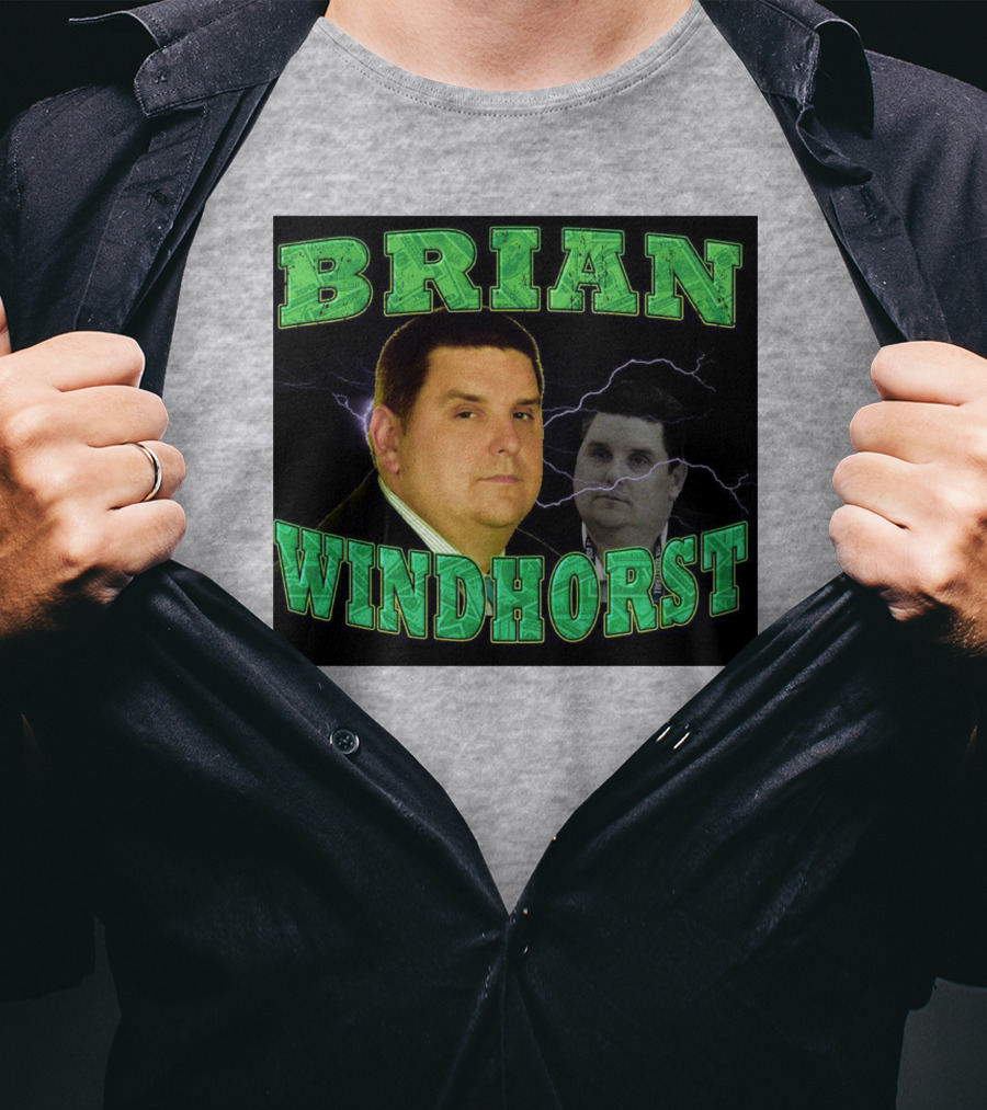 Debrajoruppp Brian Windhorst Lightning Faces T-Shirt