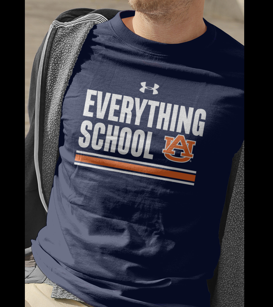 Auburn Football Everything School Under Armour AU T-Shirt