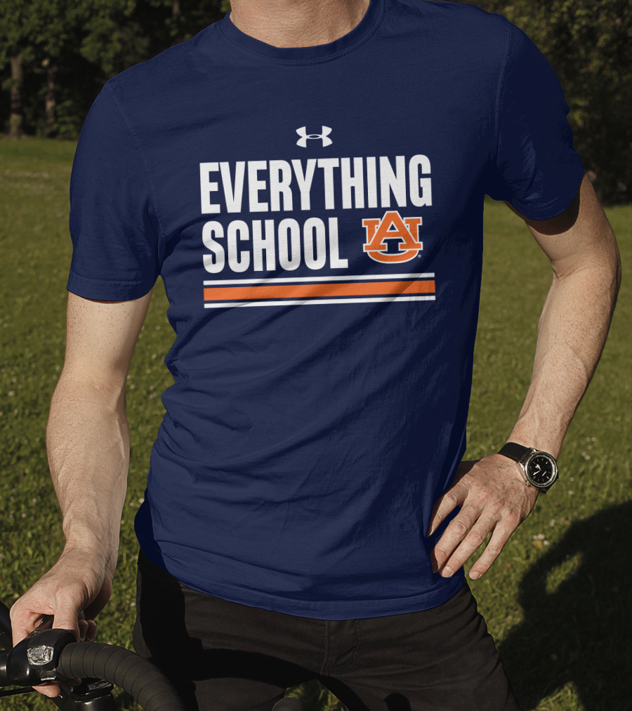 Auburn Football Everything School Under Armour AU T-Shirt