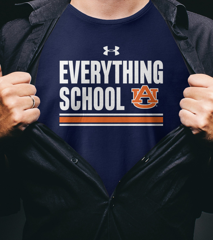 Auburn Football Everything School Under Armour AU T-Shirt