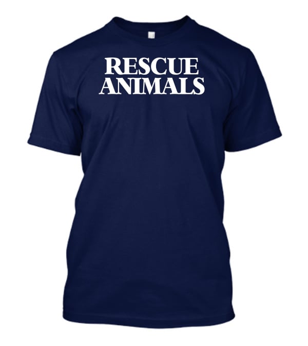 Thevintageveganchick Rescue Animals T-Shirt