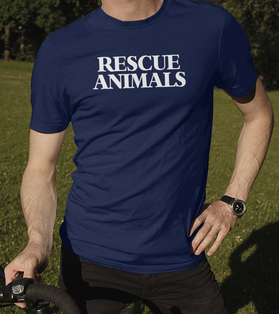 Thevintageveganchick Rescue Animals T-Shirt