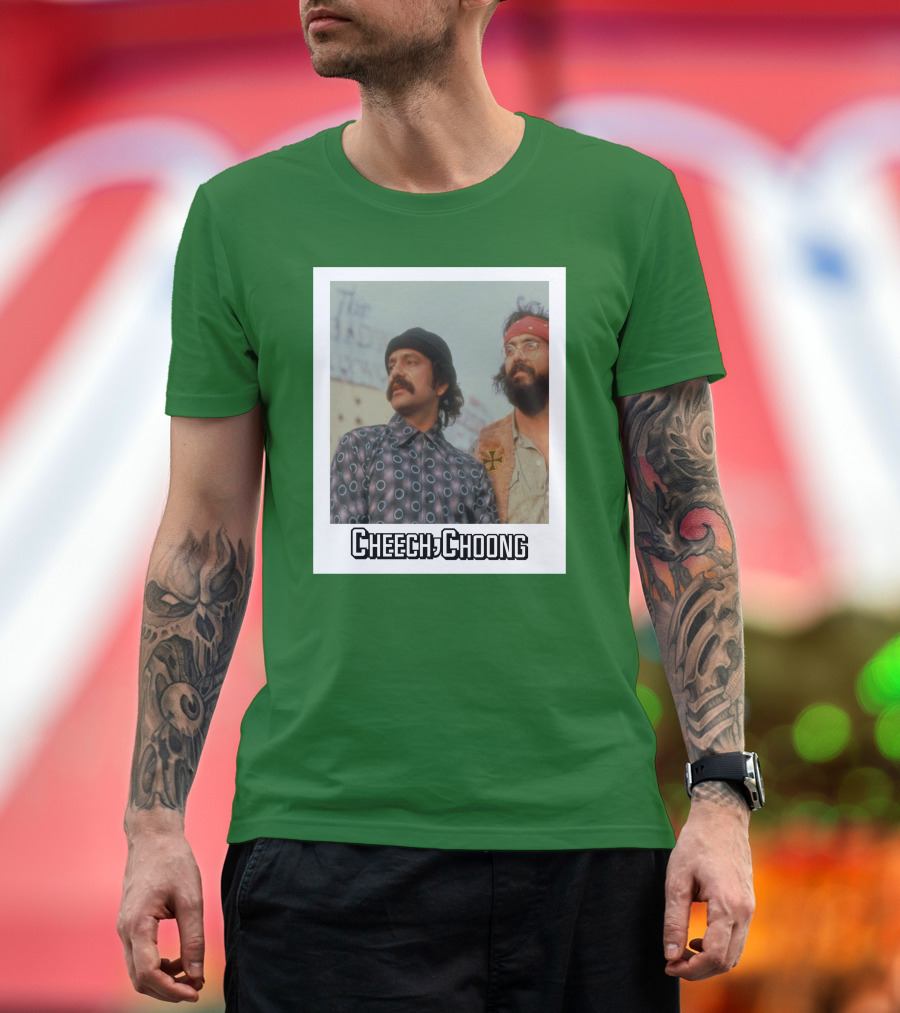 Cheech and Chong Retro Movie Duo Mikey Banker T-Shirt