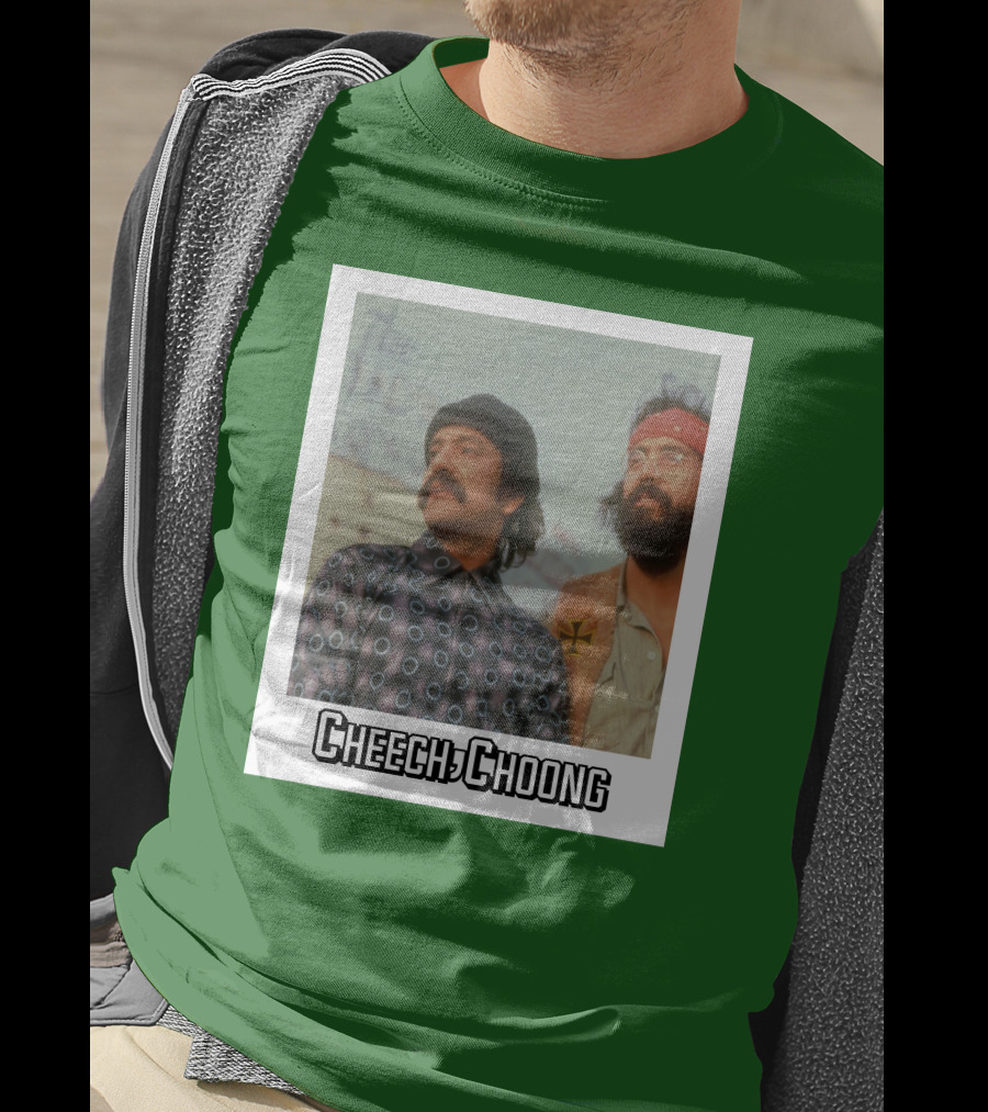 Cheech And Chong Retro Movie Duo Mikey Banker T-Shirt