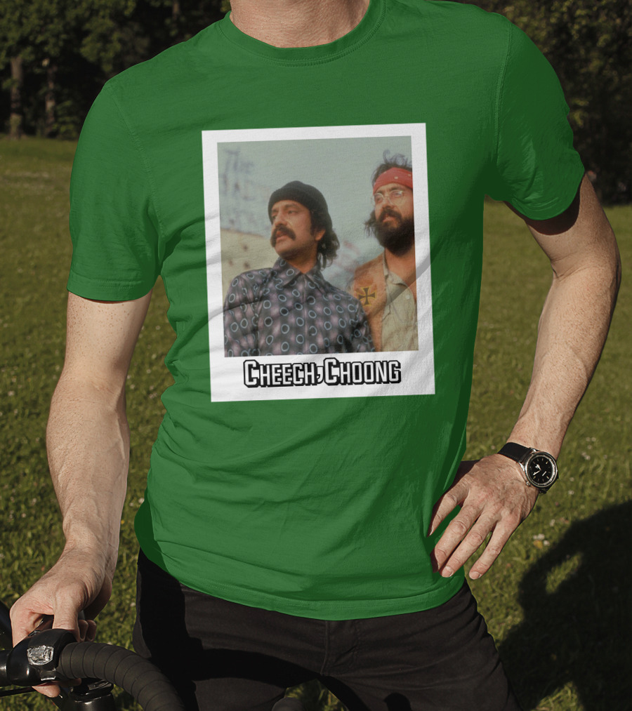 Cheech And Chong Retro Movie Duo Mikey Banker T-Shirt