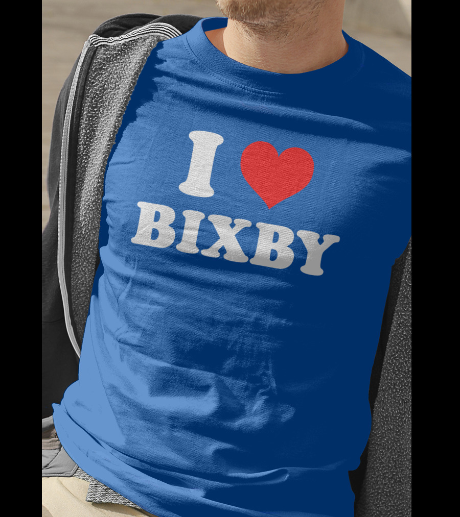 Agent47il I Love Bixby Heart T-Shirt