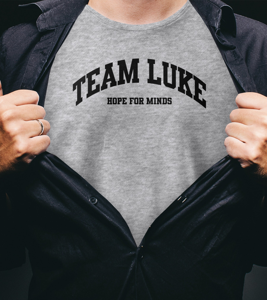 Tim Siegel Team Luke Hope For Minds T-Shirt