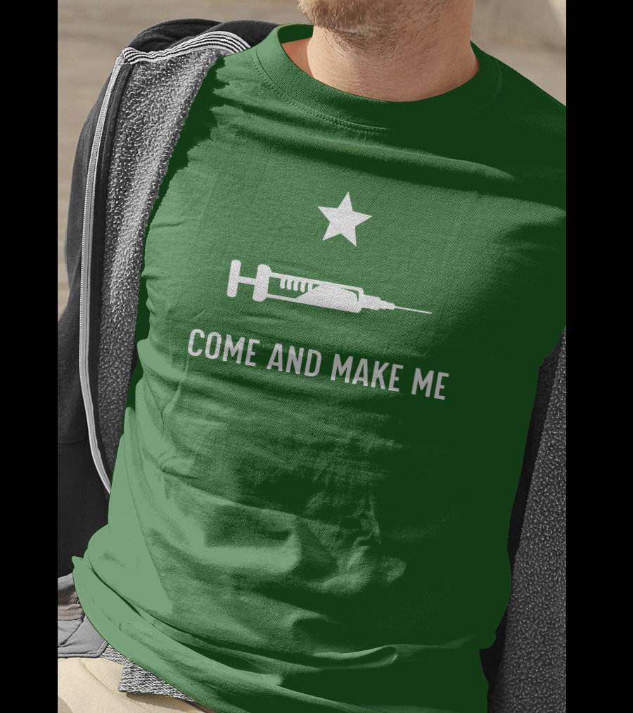 Thatdumbgiraffe Come And Make Me Star Syringe T-Shirt