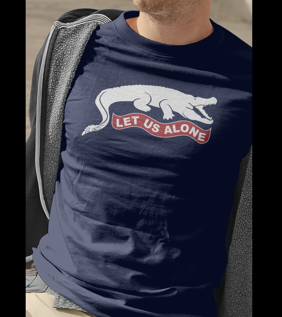 Crocodile Let Us Alone T-Shirt