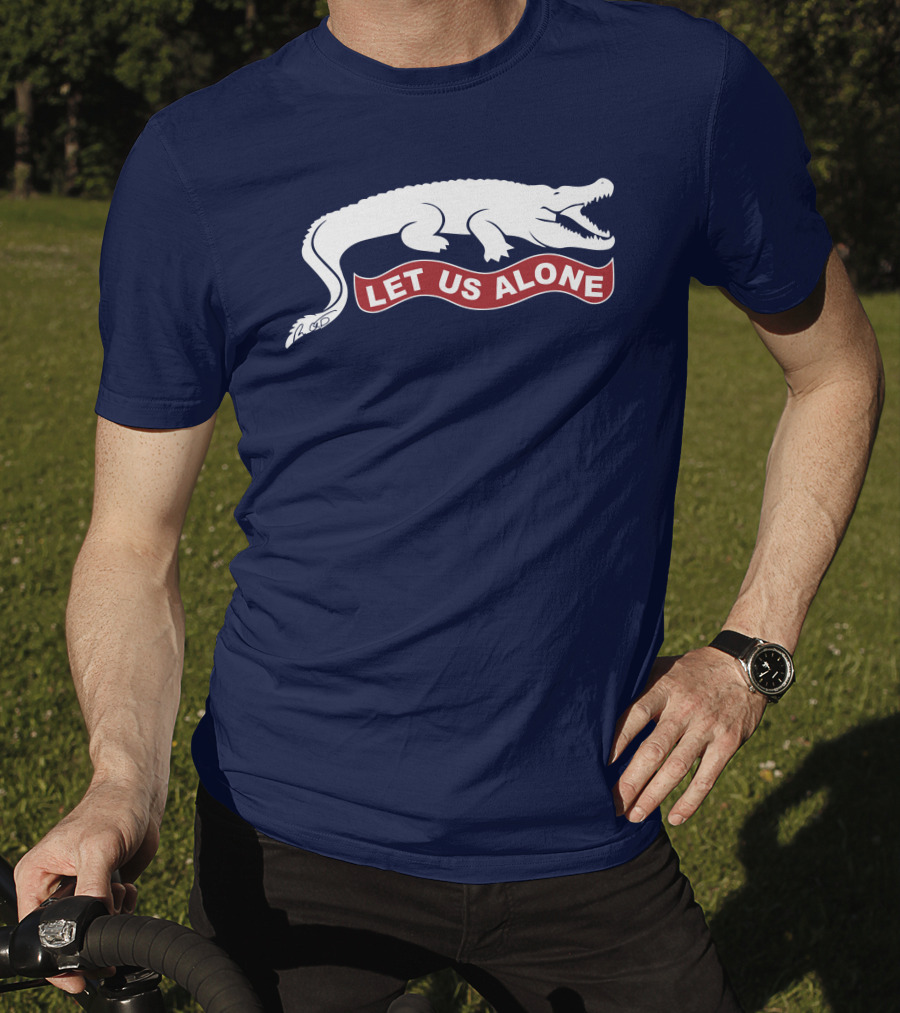 Crocodile Let Us Alone T-Shirt