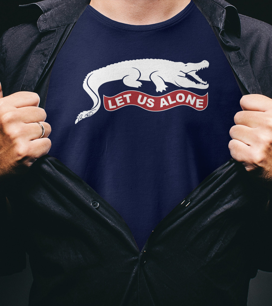 Crocodile Let Us Alone T-Shirt