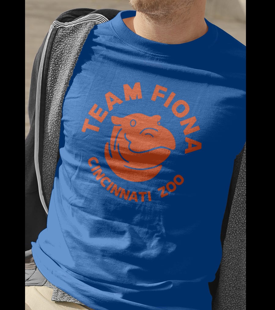 Team Fiona Cincinnati Zoo Hippo T-Shirt