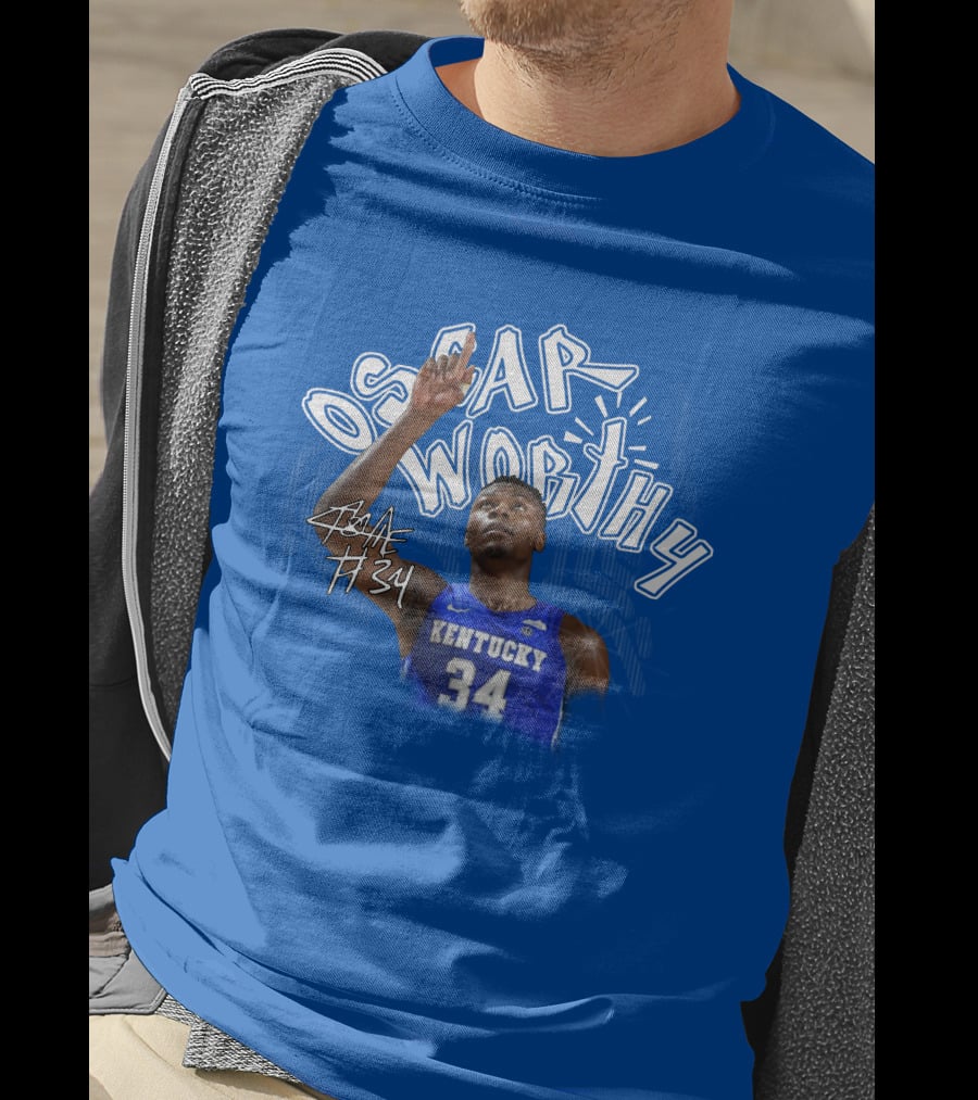 Oscar Worthy Kentucky 34 Team H34 T-Shirt
