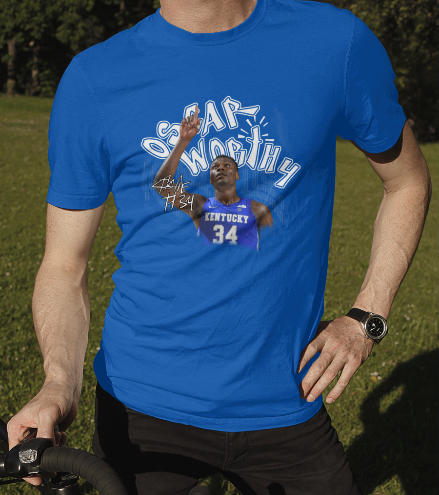Oscar Worthy Kentucky 34 Team H34 T-Shirt