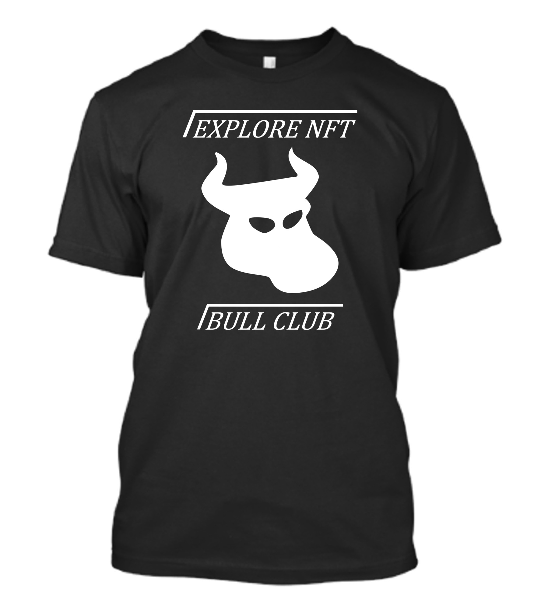 Explore NFT Bull Club Iconic Horned T-Shirt