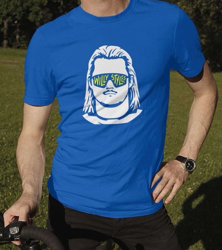 Futuremrsmarner Willy Styles Retro Sunglasses T-Shirt
