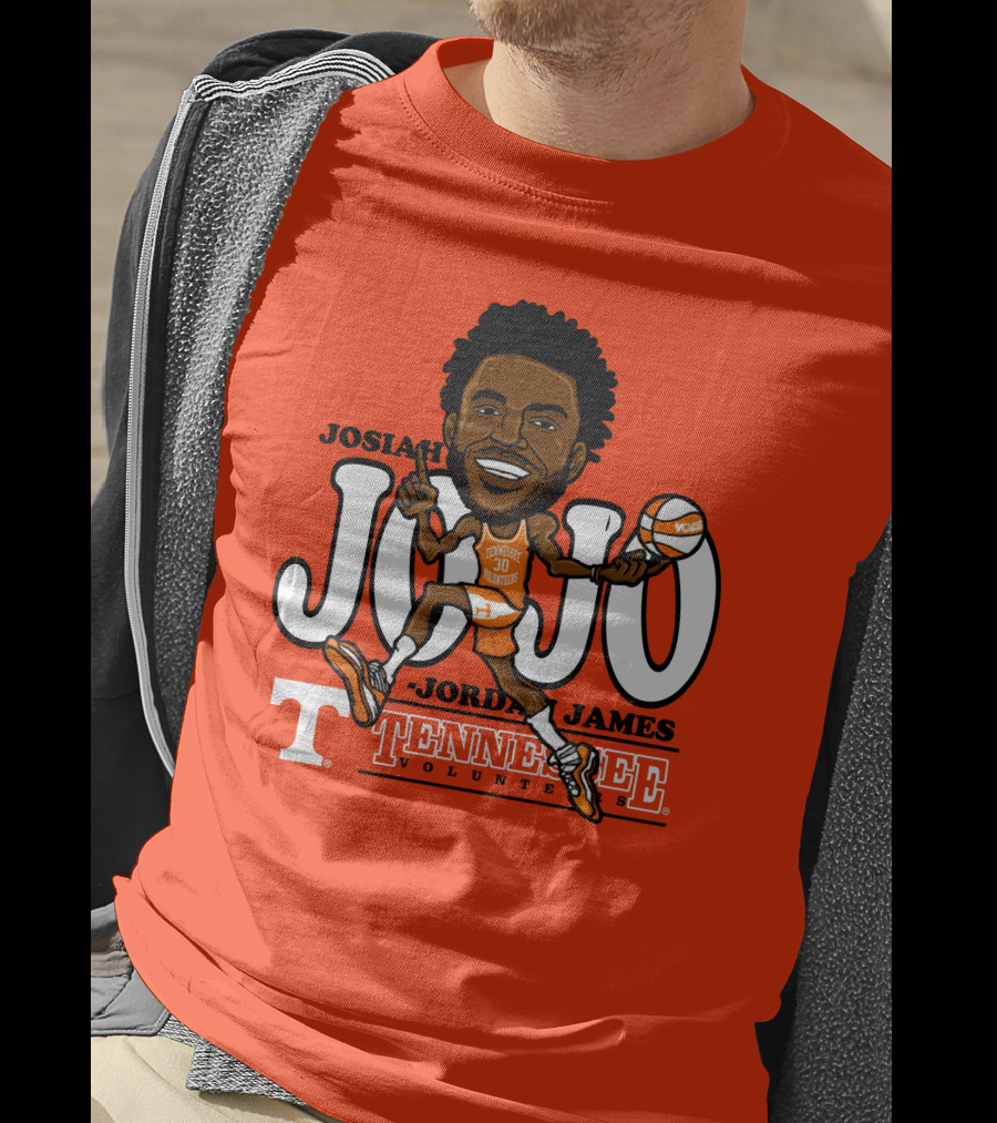 Josiah Jordan James JoJo Tennessee Volunteers Basketball T-Shirt