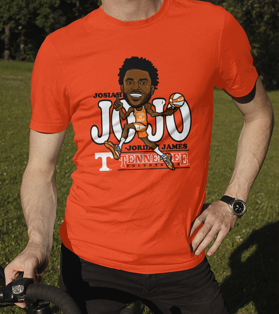 Josiah Jordan James JoJo Tennessee Volunteers Basketball T-Shirt