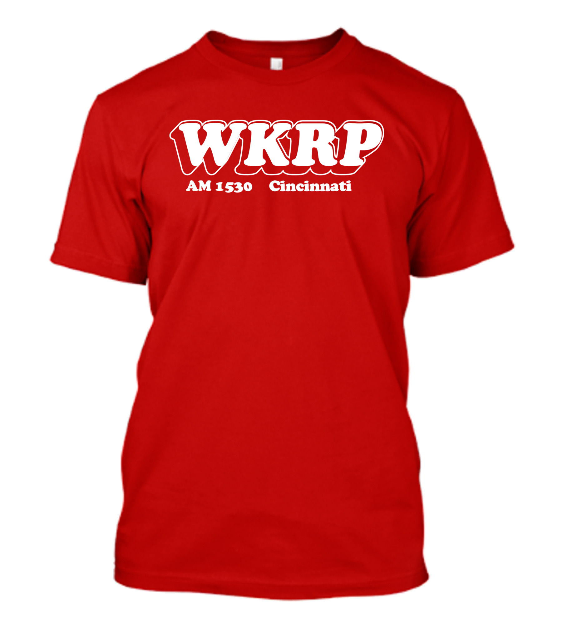WKRP AM 1530 Cincinnati Super 70s Sports Radio T-Shirt