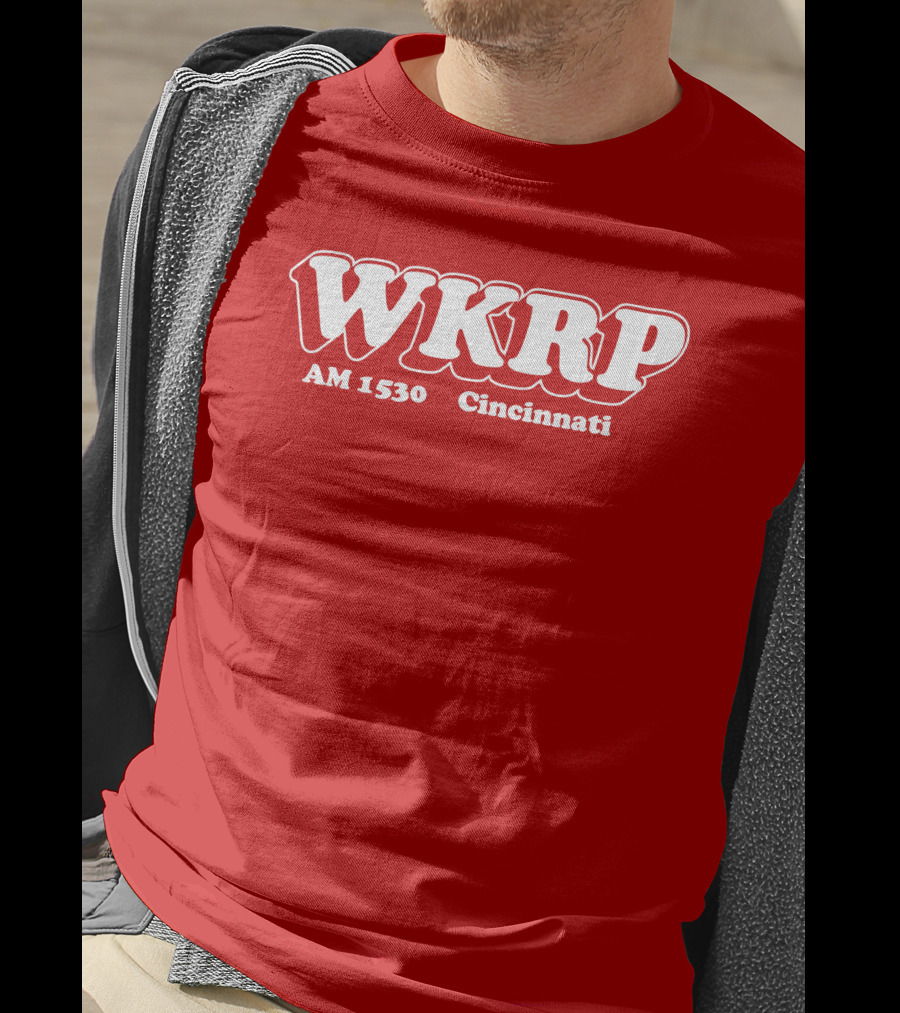 WKRP AM 1530 Cincinnati Super 70s Sports Radio T-Shirt