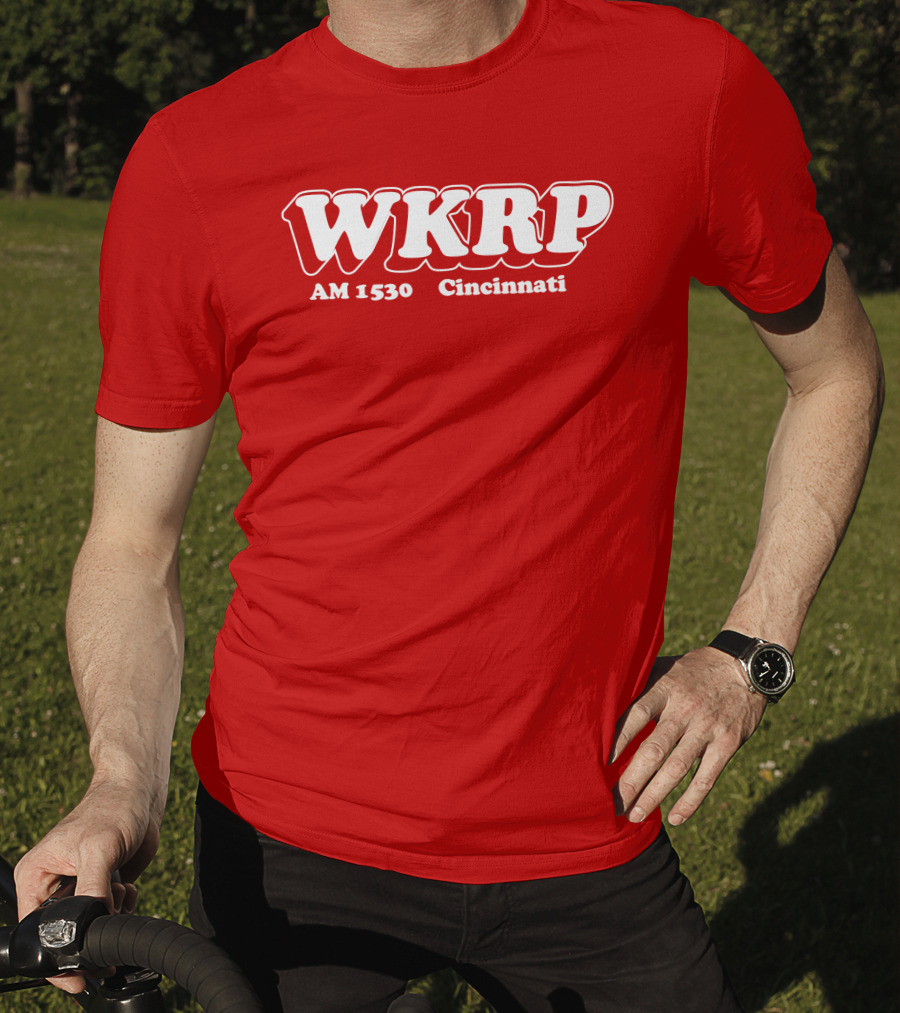 WKRP AM 1530 Cincinnati Super 70s Sports Radio T-Shirt