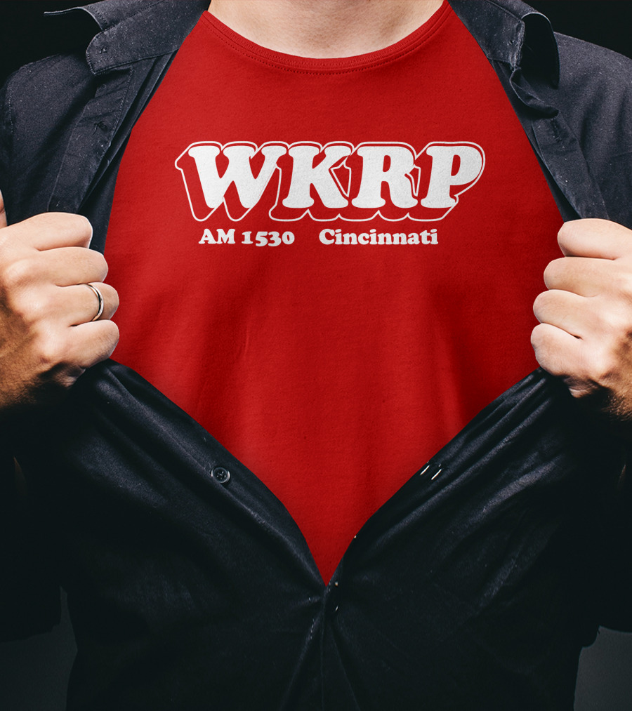 WKRP AM 1530 Cincinnati Super 70s Sports Radio T-Shirt