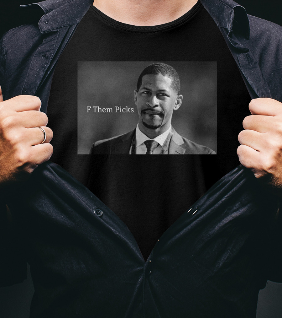 Nickpedone12 F Them Picks Football Commentary T-Shirt